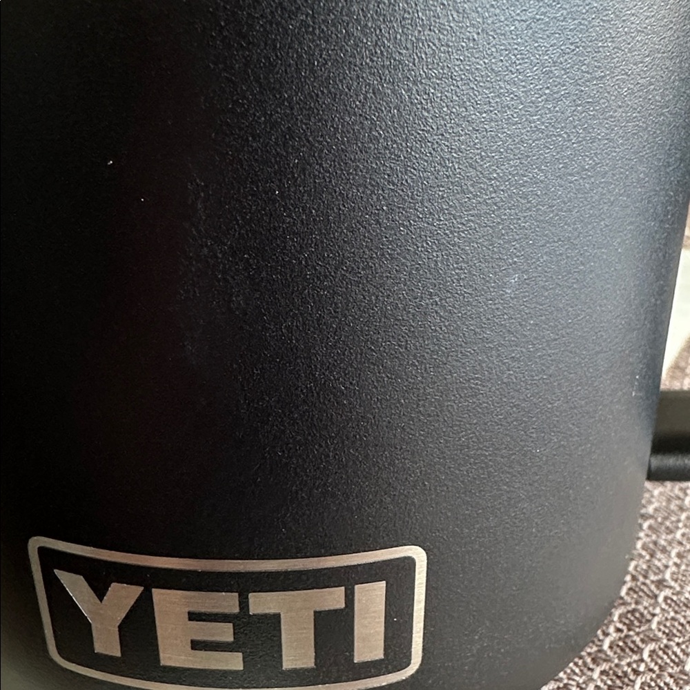 YETI Black 14oz Rambler Stackable Mug - Picture 10 of 10